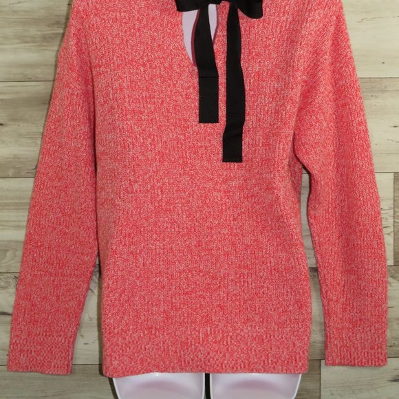 Ann Taylor* Women's Long Sleeve Boat Neck Straight Hem Keyhole Back Sweater~ XL - Picture 7 of 13